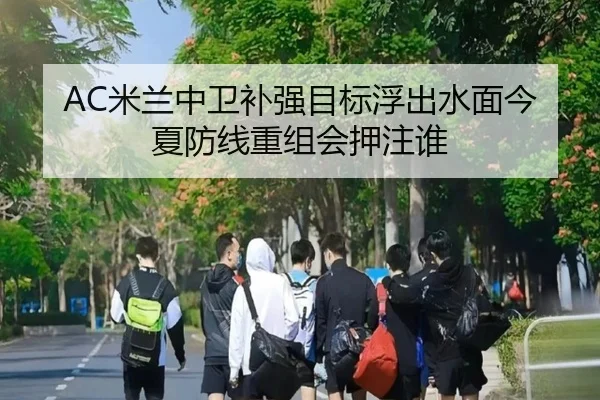 AC米兰中卫补强目标浮出水面今夏防线重组会押注谁 - xingkongtiyuapp